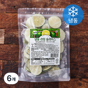 뉴뜨레 라임 슬라이스 (냉동), 500g, 6개