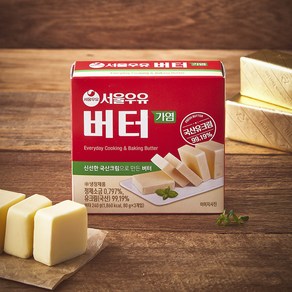 서울우유 가염 버터, 80g, 3개