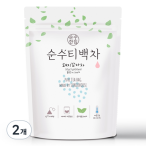 순수한집 돼지감자차 삼각티백, 1g, 50개입, 2개