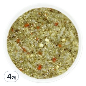 짱죽 실온 이유식 중기 죽 2, 160g, 4개, 치킨두부죽