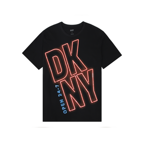 DKNY 남성용 얼웨이즈 오픈 반팔 티셔츠 DK00GT106