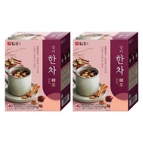 담터 한차, 15g, 40개입, 2개