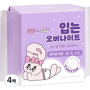 에어퀸 입는 오버나이트 L