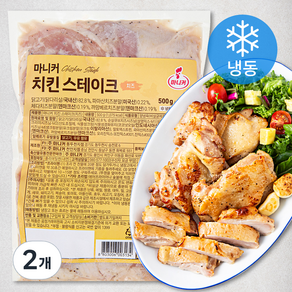 마니커 치킨 스테이크 치즈 (냉동)