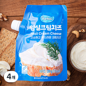 임실크림치즈, 200g, 4개