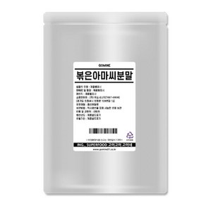 고미네 볶은 아마씨분말, 1kg, 1개