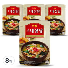 진한식품 진한 소내장탕, 600g, 8개