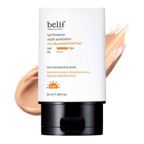 빌리프 UV 프로텍터 멀티 선 스크린 플러스 SPF50+ PA++++, 50ml, 1개