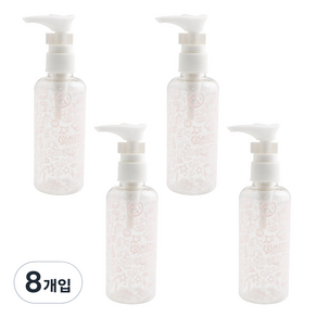 세븐스타 공용기 펌핑형 100ml, 투명, 8개