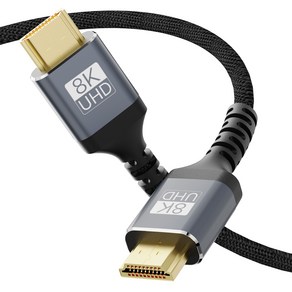 누아트 HDMI ve 2.1 UHD 8K MHL 케이블, 1개, 3m