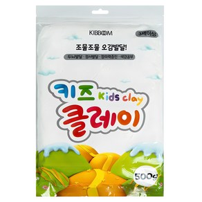 키즈 클레이, 흰색, 500g, 1개