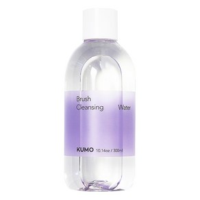 쿠모 원스텝 브러쉬 클렌징 워터, 300ml, 1개