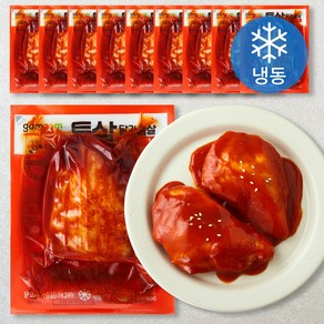 곰곰 통살 닭가슴살 떡볶이맛 (냉동), 100g, 10개