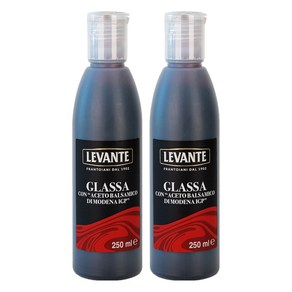 르반테 모데나 발사믹 글레이즈, 2개, 250ml
