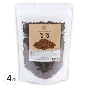 순수한집 클로브 정향, 4개, 200g