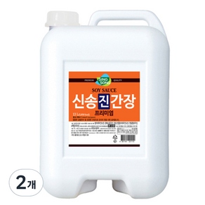 신송 진간장 프리미엄, 2개, 13L