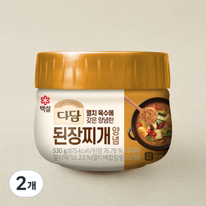 다담 된장찌개 양념