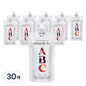 닥터리브 ABC 주스, 100ml, 30개