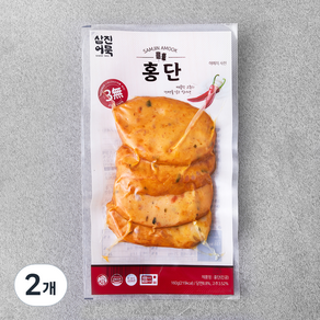 삼진어묵 홍단 어묵 4개입, 160g, 2개