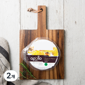 APOLLO 멜론 앤 망고 치즈, 125g, 2개