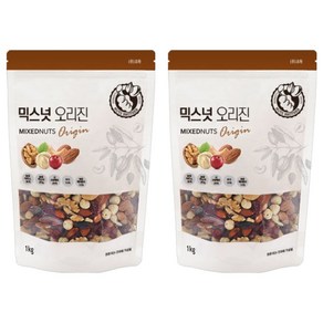 너츠브라더 믹스넛 오리진, 1kg, 2개