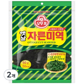 오뚜기옛날 자른 미역, 50g, 2개