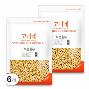 고미네볶은율무, 100g, 6개