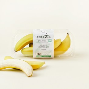 스미후루순 유기농 인증 바나나 3~4입, 500g, 1개