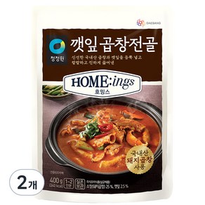 호밍스 깻잎곱창전골, 400g, 2개