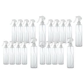 헤어 스프레이 분무 공병 300ml, 투명(캡), 20개