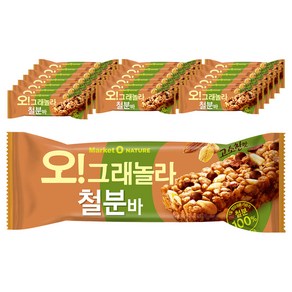마켓오네이처 오 그래놀라 철분바, 35g, 20개