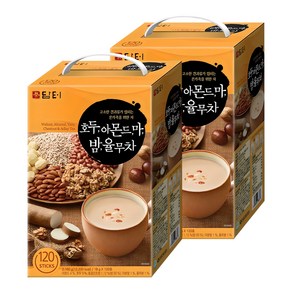 담터 호두 아몬드 마 밤 율무차, 18g, 120개입, 2개
