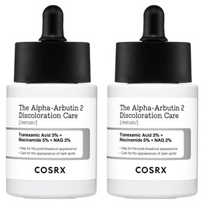 코스알엑스 더 알파 알부틴 2 디스컬러레이션 케어 세럼, 2개, 50ml