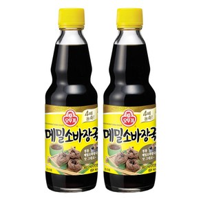 오뚜기 메밀소바장국 소스, 360ml, 2개