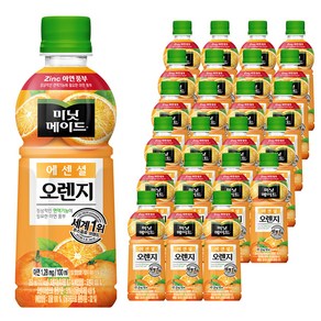 미닛메이드 에센셜 오렌지, 350ml, 24개