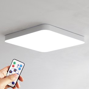 조명에반하다 LED 심플 60W 리모컨 방등