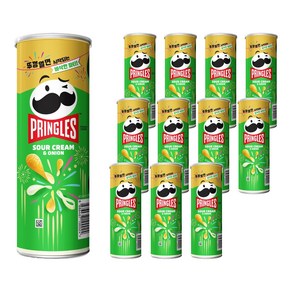 프링글스 사워크림 앤 어니언, 110g, 12개
