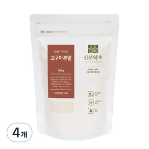 신선약초 고구마분말, 300g, 4개