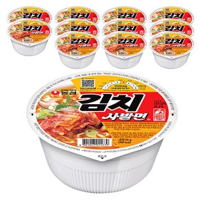 농심 김치사발면 86g