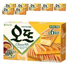 오리온 진한 디저트 케익 오뜨 치즈, 156g, 8개