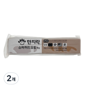 이야코 NEW 만지락 슈퍼하드 유토 1kg, 2개