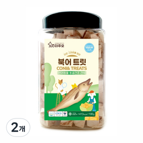 주오 강아지 간식 북어 트릿 100g, 2개