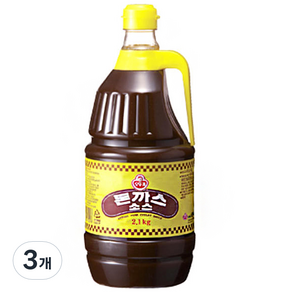 오뚜기 돈까스소스, 2.1kg, 3개