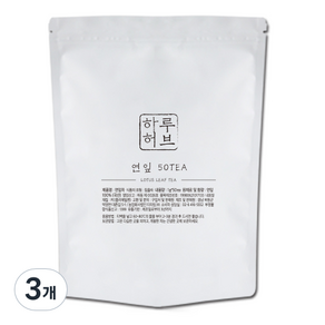 하루허브 연잎차 대용량, 1g, 50개입, 3개