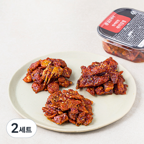 담은차이 한끼반찬 황태강정 80g + 쥐치강정 80g + 꽃게강정 80g 세트, 2세트