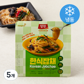 동원 양반 한식잡채 (냉동), 240g, 5개