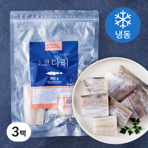 생선파는언니 순살 코다리 (냉동), 300g, 3팩