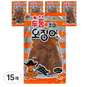 삼호식품 두툼 조미오징어, 50g, 15개