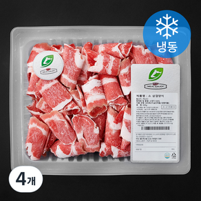 미트엔조이 캐나다산 우삼겹 (냉동), 500g, 4개