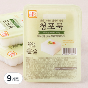 친정엄마 청포묵, 300g, 9개입